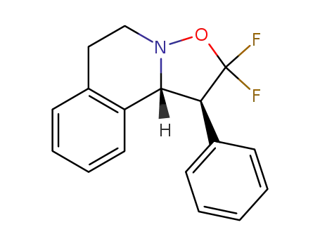 (1S,10bR)-2,2-Difluoro-1-phenyl-1,5,6,10b-tetrahydro-2H-isoxazolo[3,2-a]isoquinoline