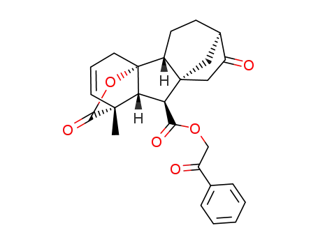 Molecular Structure of 79368-21-1 (2,3-didehydroGA<sub>9</sub> norketone phenacyl ester)