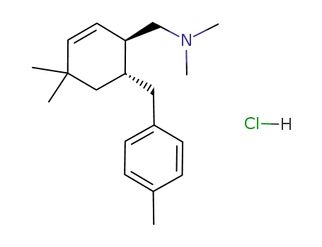 [(1S,6R)-4,4-Dimethyl-6-(4-methyl-benzyl)-cyclohex-2-enylmethyl]-dimethyl-amine; hydrochloride
