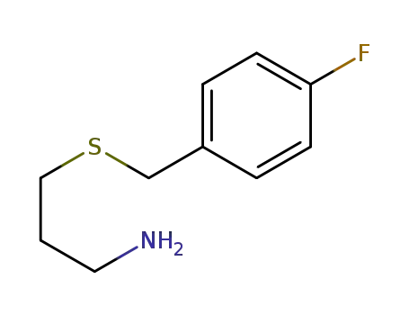 3-[(4-플루오로벤질)티오]-1-프로판아민(염분 데이터: 무료)