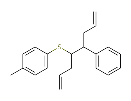 1-(1-Allyl-2-phenyl-pent-4-enylsulfanyl)-4-methyl-benzene