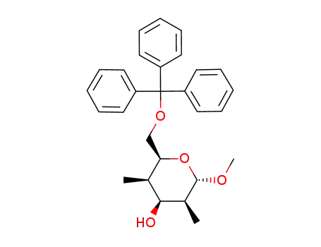 methyl 2,4-dideoxy-2,4-di-C-methyl-6-O-trityl-α-D-talopyranoside