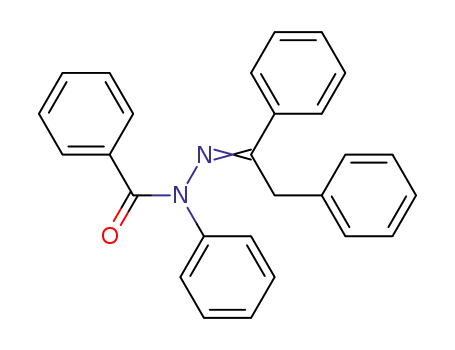 Benzoic acid N'-[1,2-diphenyl-eth-(Z)-ylidene]-N-phenyl-hydrazide