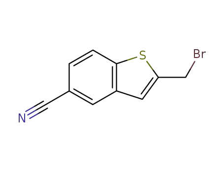 2-(Bromomethyl)-1-benzothiophene-5-carbonitrile