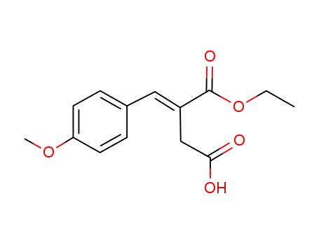(E)-4-(4-methoxyphenyl)-3-carbethoxyethylbut-3-enoic acid