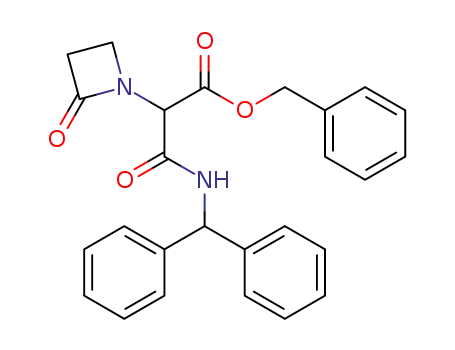 N-Benzhydryl-2-(2-oxo-azetidin-1-yl)-malonamic acid benzyl ester