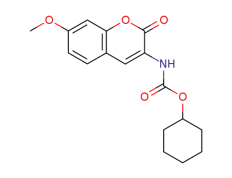 (7-Methoxy-2-oxo-2H-chromen-3-yl)-carbamic acid cyclohexyl ester