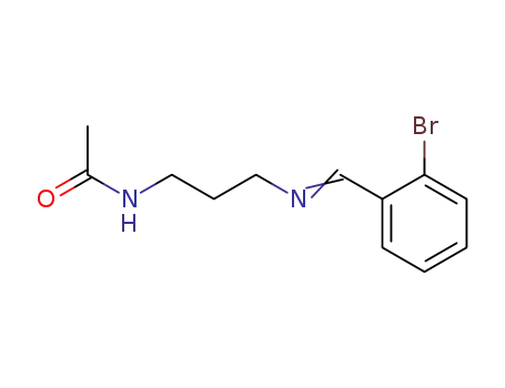 3-Acetylamino-N-(2-bromobenzylidene)propylamine