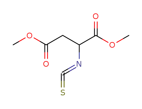 Molecular Structure of 21055-49-2 (DIMETHYL L-ISOTHIOCYANATOSUCCINATE)