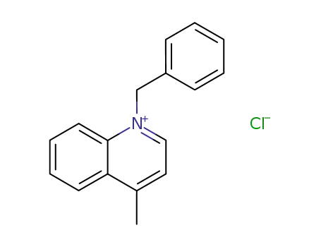 Molecular Structure of 52181-07-4 (1-benzyl-4-methylquinolinium chloride)