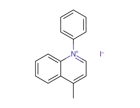 Quinolinium, 4-methyl-1-phenyl-, iodide