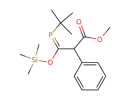 tert-butyl<2-(methoxycarbonyl)-2-phenyl-1-(trimethylsiloxy)ethylidene>phosphine