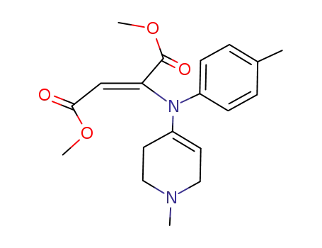 trans-N-(1-Methylpiperidin-3-en-4-yl)-N-(1,2-dimethoxycarbonyletheno)-p-toluidine