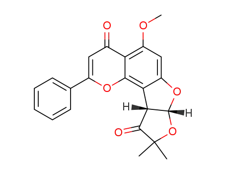 (7aR,10aR)-5-Methoxy-9,9-dimethyl-2-phenyl-7a,10a-dihydro-1,7,8-trioxa-pentaleno[1,2-a]naphthalene-4,10-dione