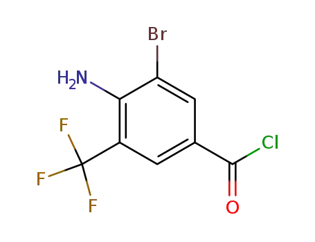 Benzoyl chloride, 4-amino-3-bromo-5-(trifluoromethyl)-
