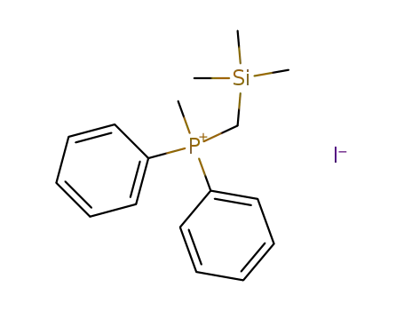 Methyl-diphenyl-trimethylsilanylmethyl-phosphonium; iodide