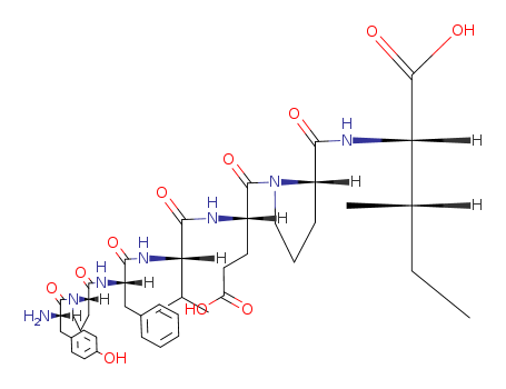 L-Isoleucine, L-tyrosyl-L-prolyl-L-phenylalanyl-L-valyl-L-a-glutamyl-L-prolyl-