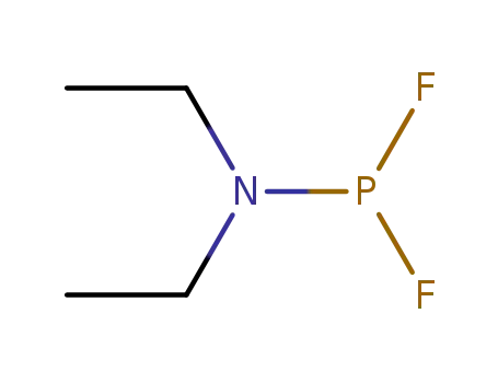 Molecular Structure of 363-84-8 (diethylphosphoramidous difluoride)