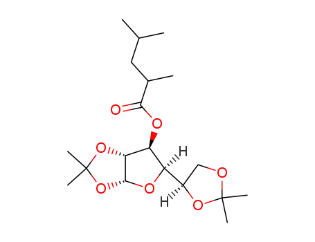 (1,2;5,6-di-O-isopropyliden-α-D-glucofuranose-3-O-yl) 2,4-dimethyl-pentanoate