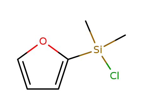 Molecular Structure of 183118-43-6 ((2-furyl)dimethylchlorosilane)