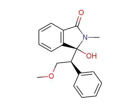 (R,R and S,S)-3-hydroxy-3-(2-methoxy-1-phenylethyl)-2-methylisoindolin-1-one