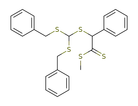 methyl bis-benzylthiomethylthio-phenyldithioacetate