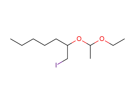 2-(1-Ethoxy-ethoxy)-1-iodo-heptane