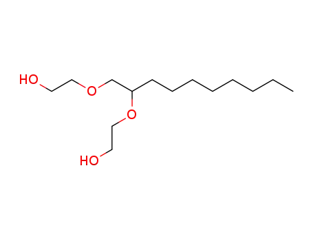 Molecular Structure of 74106-28-8 (Ethanol, 2,2'-[(1-octyl-1,2-ethanediyl)bis(oxy)]bis-)