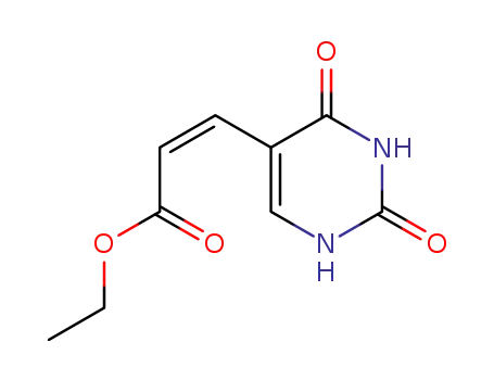 ethyl-(Z)-3-(2,4-dioxo-1,2,3,4-tetrahydropyrimidin-5-yl)acrylate