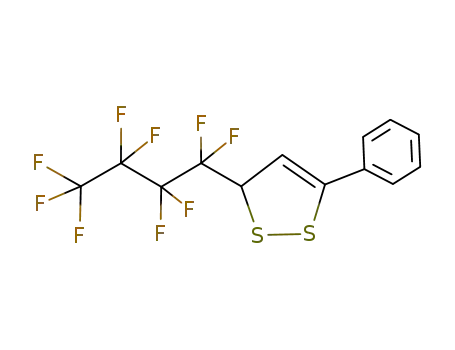 3-Nonafluorobutyl-5-phenyl-3H-[1,2]dithiole
