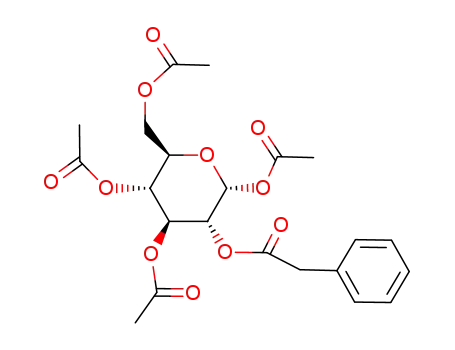 1,3,4,6-Tetra-O-acetyl-2-O-(phenylacetyl)-α-D-glucopyranose