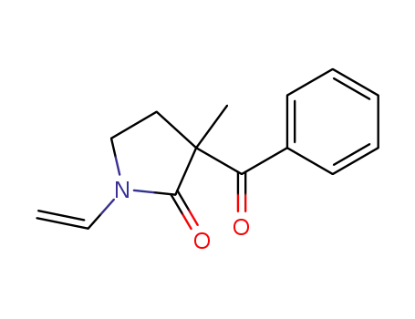 3-Benzoyl-3-methyl-1-vinyl-pyrrolidin-2-one