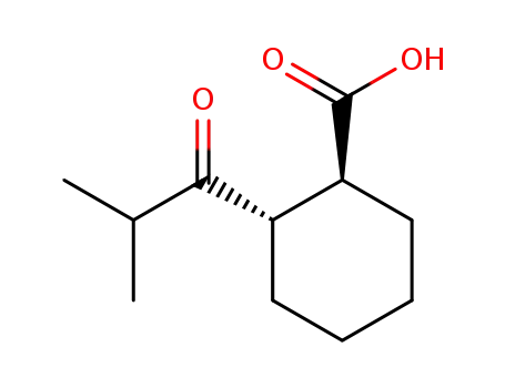 acide (methyl-2 oxo-1 propyl)-2 cyclohexanecarboxylique-1 trans