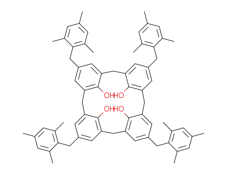 5,11,17,23-Tetra-(2',4',6'-trimethylbenzyl)-25,26,27,28-tetrahydroxycalix<4>arene
