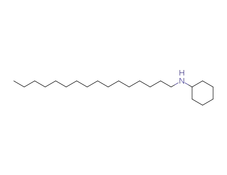 Molecular Structure of 95287-15-3 (cyclohexyl-hexadecyl-amine)