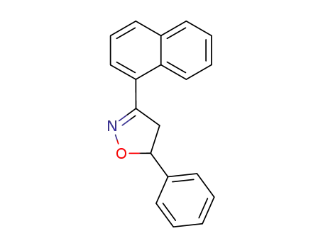 Isoxazole, 4,5-dihydro-3-(1-naphthalenyl)-5-phenyl-