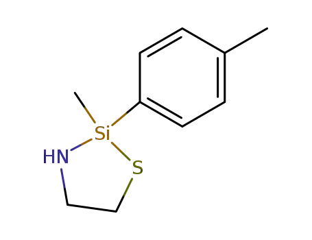 2-Methyl-2-(p-tolyl)-1-thia-3-aza-2-silacyclopentane