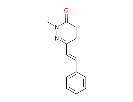 2-METHYL-6-STYRYL-3(2H)-PYRIDAZINONE