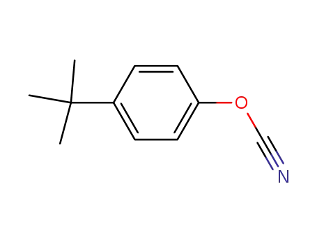 Molecular Structure of 1132-16-7 (Cyanic acid, 4-(1,1-dimethylethyl)phenyl ester)