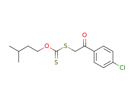 O-(3-Metyl-butyl)-S-(4-chlor-phenacyl)-dithiocarbonat