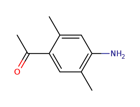 Molecular Structure of 80539-09-9 (Ethanone, 1-(4-amino-2,5-dimethylphenyl)- (9CI))
