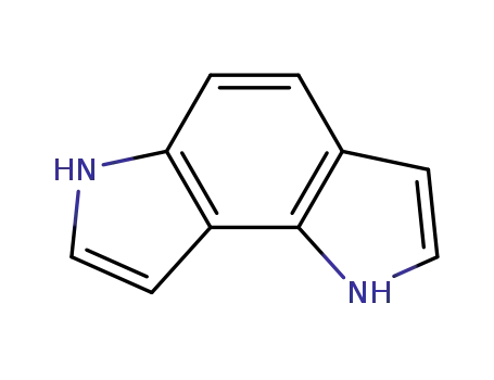 Molecular Structure of 64572-88-9 (Benzo[1,2-b:3,4-b]dipyrrole, 1,6-dihydro- (9CI))