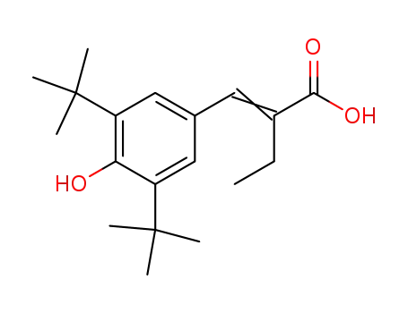 2-((3,5-Bis(1,1-dimethylethyl)-4-hydroxyphenyl)methylene)butanoic acid