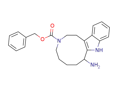 6-benzyloxycarbonyl-6-azacyclodeca<5,4-b>indol-1-amine