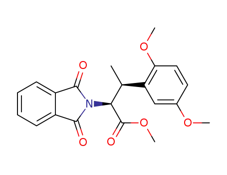 (2S,3S)-β-Methyl-N-phthaloyl-β-(2,5-dimethoxyphenyl)alanin-methylester