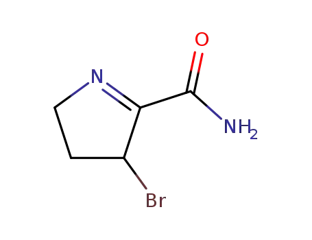 3-Brom-1-pyrrolin-2-carboxamid
