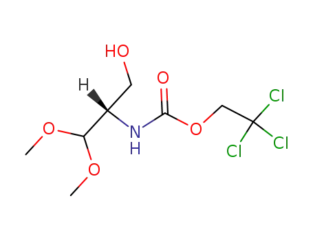 N-<(2,2,2-trichloroethoxy)carbonyl>-L-serinal dimethyl acetal
