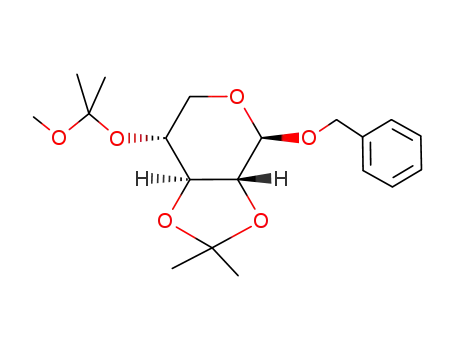 benzyl 2,3-isopropylidene-4-O-(1-methoxy-1-methylethyl)-β-D-xylopyranoside