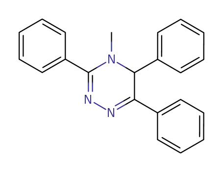4-methyl-3,5,6-triphenyl-4,5-dihydro-1,2,4-triazine