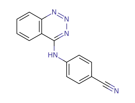 Benzonitrile, 4-(1,2,3-benzotriazin-4-ylamino)-